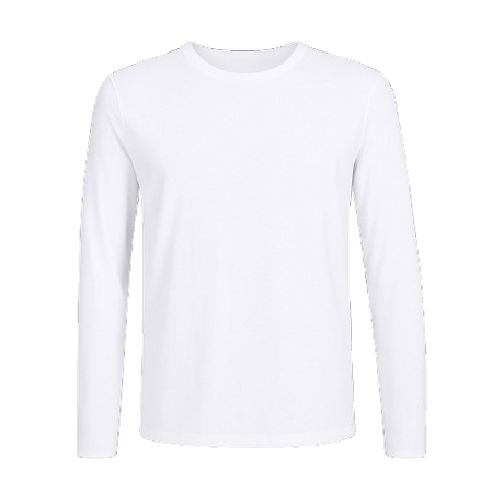 Vic Bay Long Sleeve Crew Neck T-Shirt – 180g Cotton Workwear Tee
