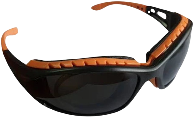 Vision Spoggle Safety Glasses – Anti-Fog, Anti-Scratch with Strap & Prescription Insert – CraftPro
