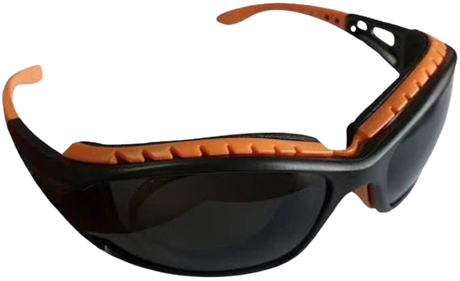 Vision Spoggle Safety Glasses – Anti-Fog, Anti-Scratch with Strap & Prescription Insert – CraftPro
