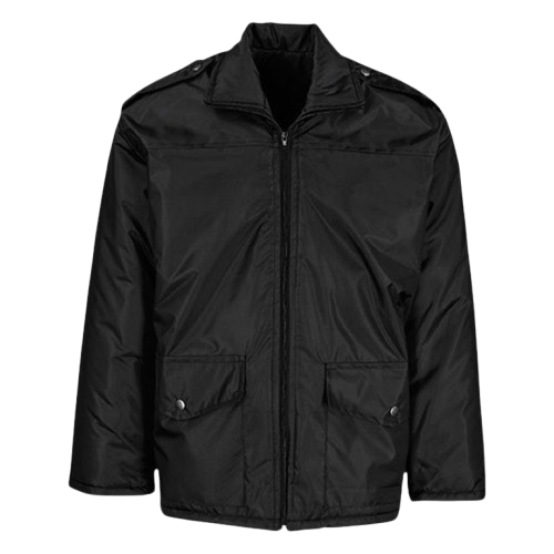 CraftPro Security Jacket – Warm Winter Uniform in Black or Navy

