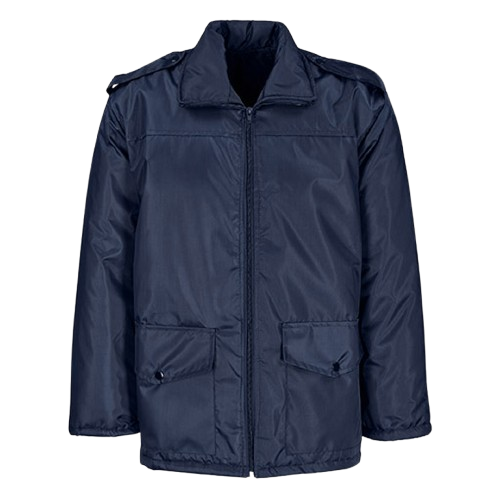 CraftPro Security Jacket – Warm Winter Uniform in Black or Navy

