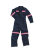 Women’s J54 Reflective Boilersuit with Pink & Silver Tape – 100% Cotton – CraftPro


