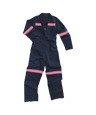 Women’s J54 Reflective Boilersuit with Pink & Silver Tape – 100% Cotton – CraftPro

