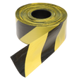 CraftPro 500m Yellow & Black Hazard Barrier Tape Roll

