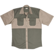 Delta two-tone Safari shirt-Green-Safari wear-Outdoor Clothing