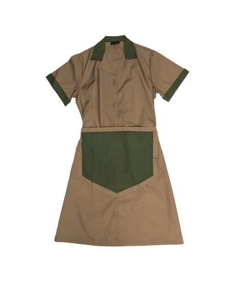 Housekeeping Gown Set Three piece uniform Hospitality Workwear