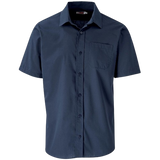 Men’s Lightweight Short Sleeve Kensington Work Shirt – Polycotton Poplin Blend in Professional Cut

