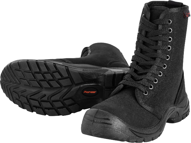 Pioneer Guardian Premium Canvas Combat Boot safety footwear security uniform 