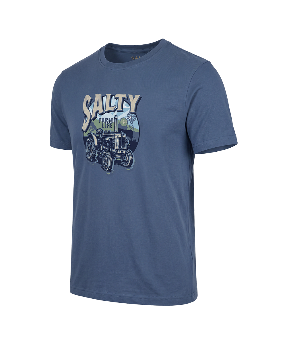 The Salty Bush Range T-Shirt with Tractor  Design