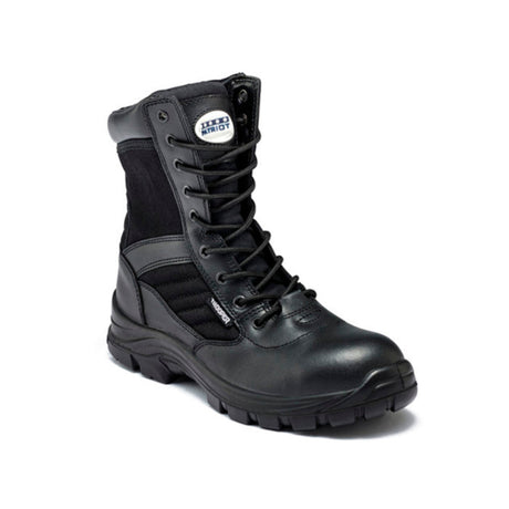 Pioneer Combat Guardian Canvas Security Boot with durable canvas upper for lightweight comfort, security patrol, tactical use and everyday work.